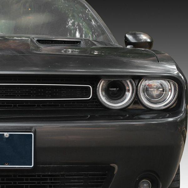 Scheinwerfer-Zierringe für Dodge Challenger (4 Stück) für Modelle 2015-2021