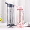 1000ml Large Straw Water Bottles Summer BPA Free Leak-Proof High Quality Unique Beautiful and Most Striking Ravel Bottle