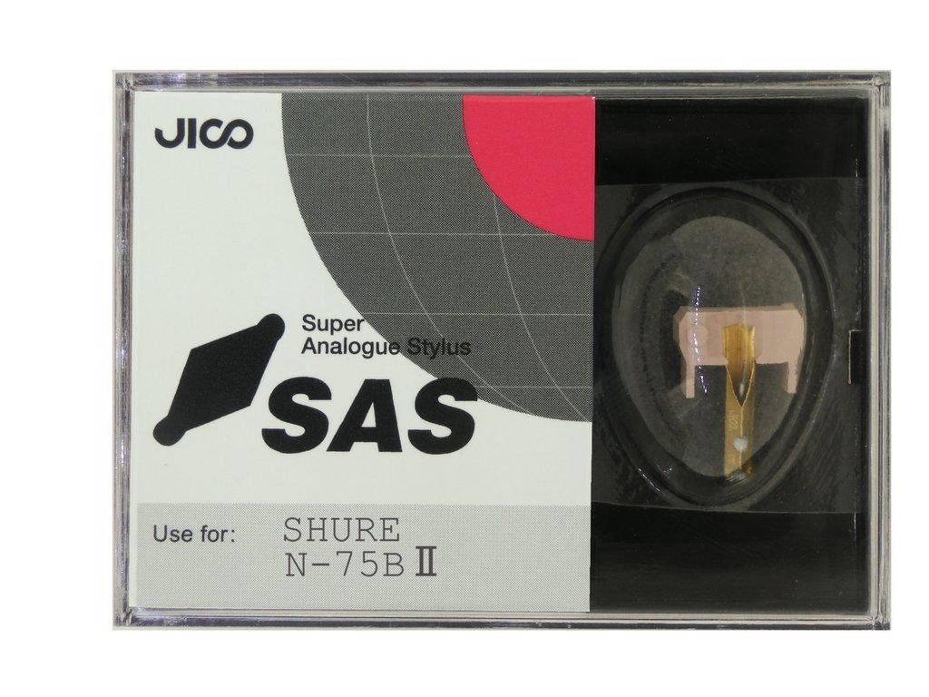 JICO Replacement Stylus for Shure SAS Boron N-75B/II, Stylus, Cantilever, 192-75B/II (SAS/B)