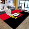 Bayer 04 Leverkusen Muster Teppich, Indoor/Outdoor Matte, für Picknick, Spielzimmer, Schlafzimmer, Büro, Wohnzimmer, Heimdeko Teppich, Geburtstagsgeschenk