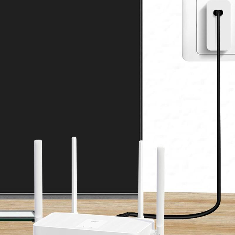 QC3.0 USB to 12V 1.5A 18W 5.5x2.5mm Step Up Line Converter Cable for WiFi Router Modem Table Lamp Speaker Fan 100CM