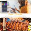 Digital Newest 350ft Wireless Meat Food Thermometer,Smart APP Control Bluetooth Kitchen Thermometer for Cooking,Oven,Grill,BBQ
