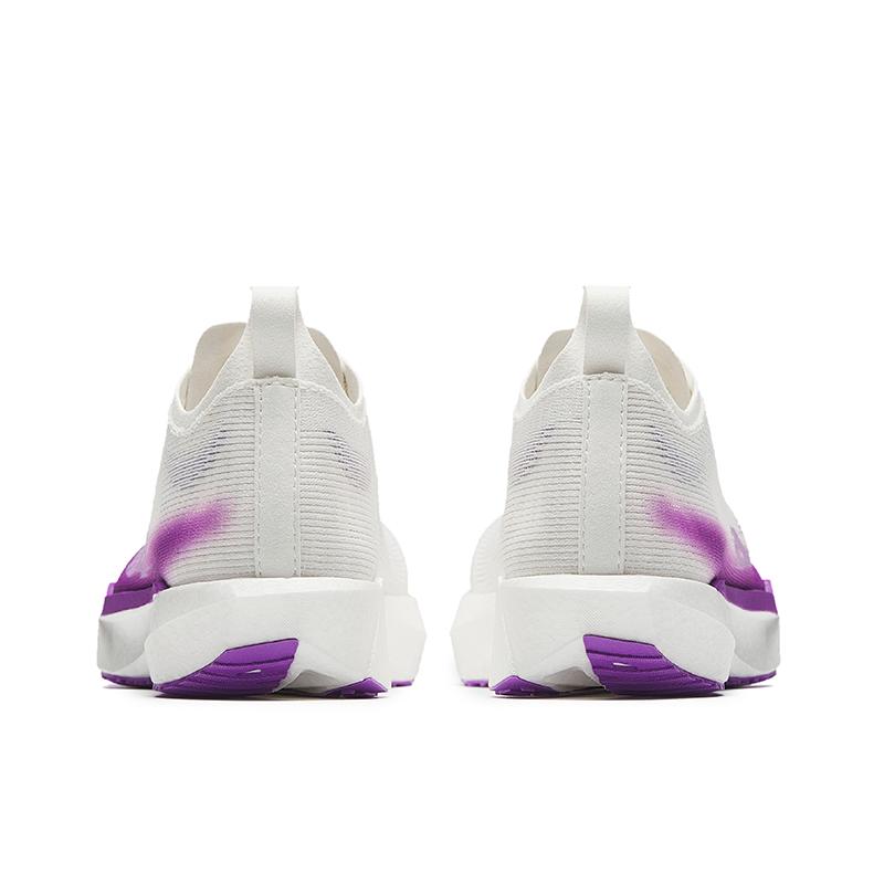 Anta Speed Pioneer Training Shoes Kids Running Shoes White Purple 922625593-4