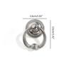 12 Pcs Vintage Pull Handle Knob for Kitchen Cabinet Cupboard Dressers Door Wardrobe with Drawer Ring (3 Colors)
