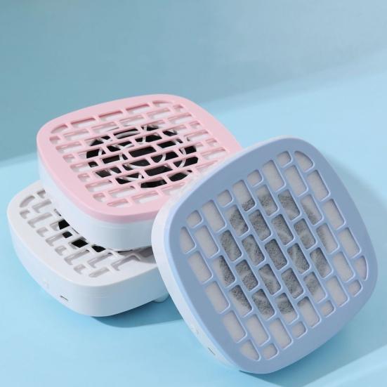 Aspirator Mini USB pentru Unghii cu Hârtie de Filtru 3200RPM Aspirație Puternică Colector Praf Unghii Portabil Reglabil pentru Acasă Salon Ventilator Extractor Curățare Praf