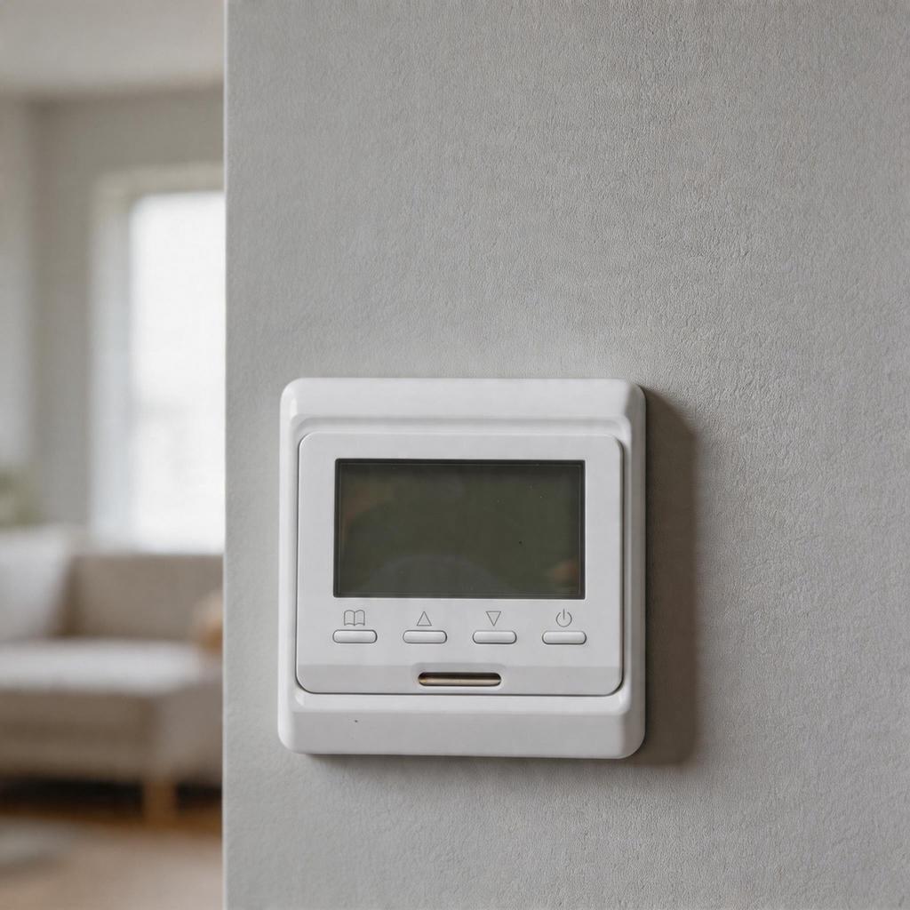 External Sensor Programmable Thermostat for Underfloor Heating Systems