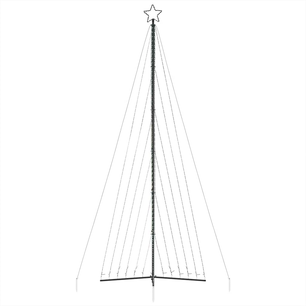 LED Christmas Tree 789 Cold White LEDs 476 Cm