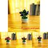 Fake Narcissus Flower Pot With Injection Molding For Interior Decoration