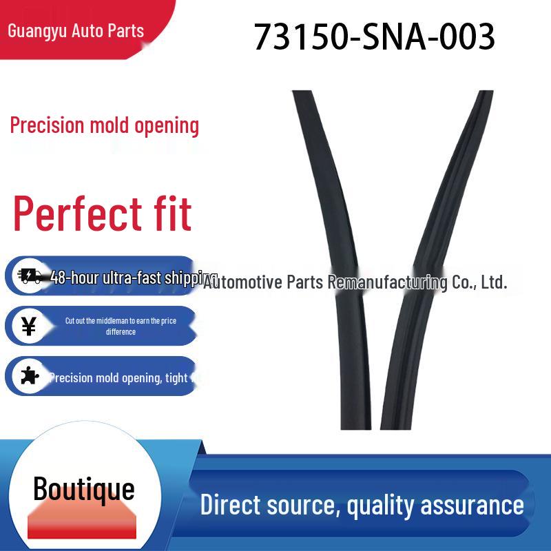 73150-SNA-003 Windshield Trim Compatible with 2006-2012 Civic Siming