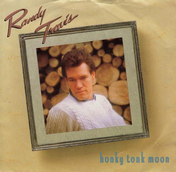 

7inch Record RANDY TRAVIS - Honky Tonk Moon 727833 Warner Bros. Re 1988 US Folk Used