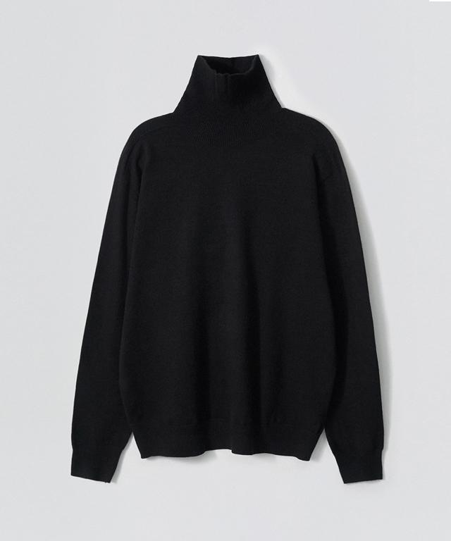 EZIO WOMEN W Seamless Turtle Knit_Black