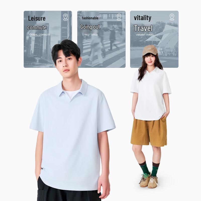 Warrior Men's Quick-Dry Ice Silk Polo Shirt with Seagull Collar