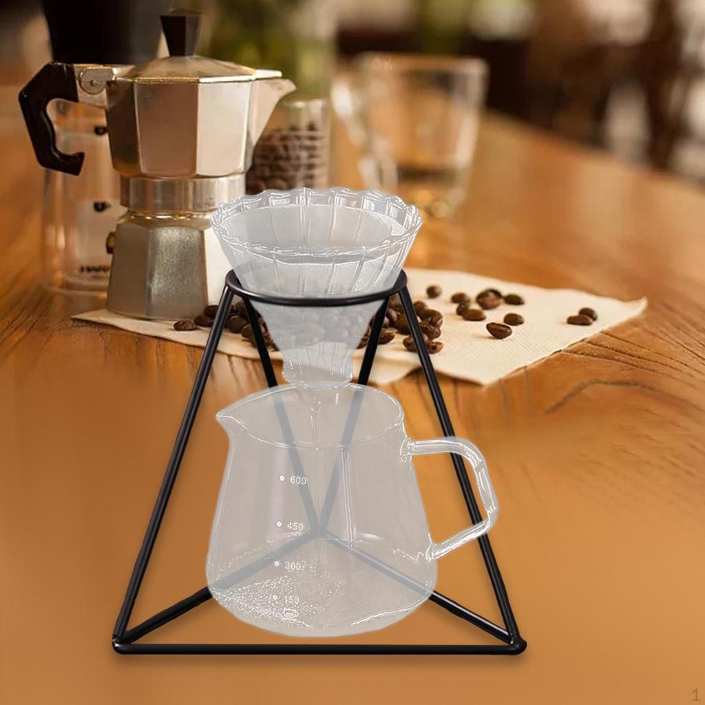 Kaffee-Dripper-Ständer mit wiederverwendbarem Filterhalter für Partys und Cafés