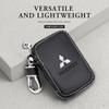For Mitsubishi ASX Lancer Pajero Outlander Colt Galant L200 Ralliart PU Leather Key Wallet Car Key Bag Multi Function Key Caseor