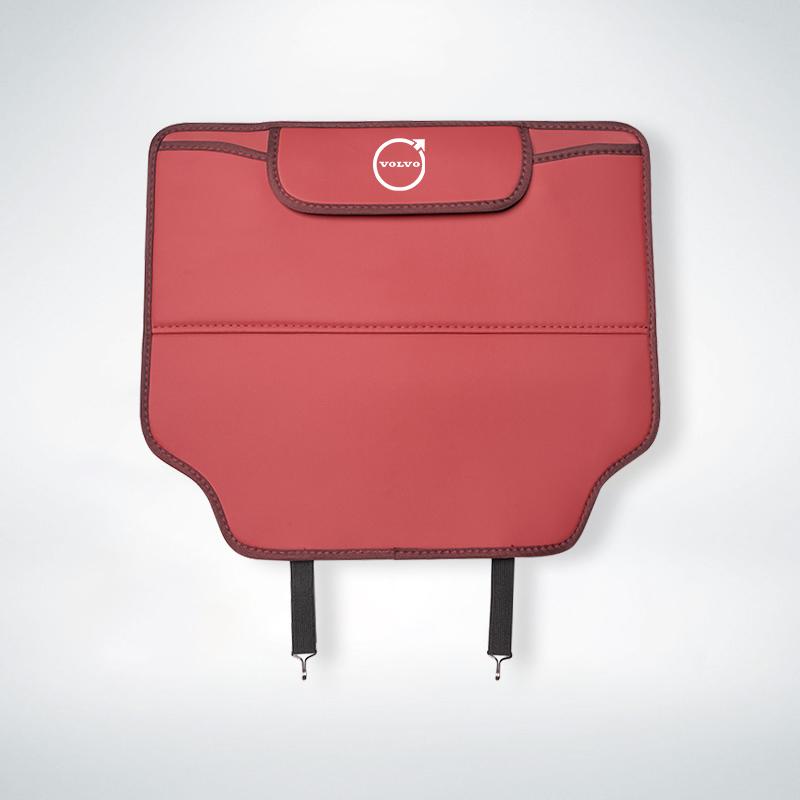 Leather Car Seat Protector Kids Anti-kick Pad Storage Bag For Volvo XC60 XC40 V60 V40 XC90 XC70 V50 S60 V70 S90 AWD S80 V90 EX30