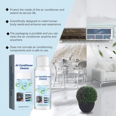 Soluție de curățare pentru balsam, soluție specială de decontaminare pentru curățarea spumei din interiorul unității de balsam de uz casnic, 100 ml