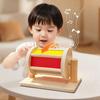Hand-Eye Coordination Montessori Textile Drum Educational Design Sensory Toy  For 0-3 Years Old