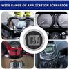 Mini Motorraduhr Aufklebbar Wasserdicht Stoßfest Elektronische Uhr Moto Digitaluhr Mit Stoppuhr Motorradzubehör