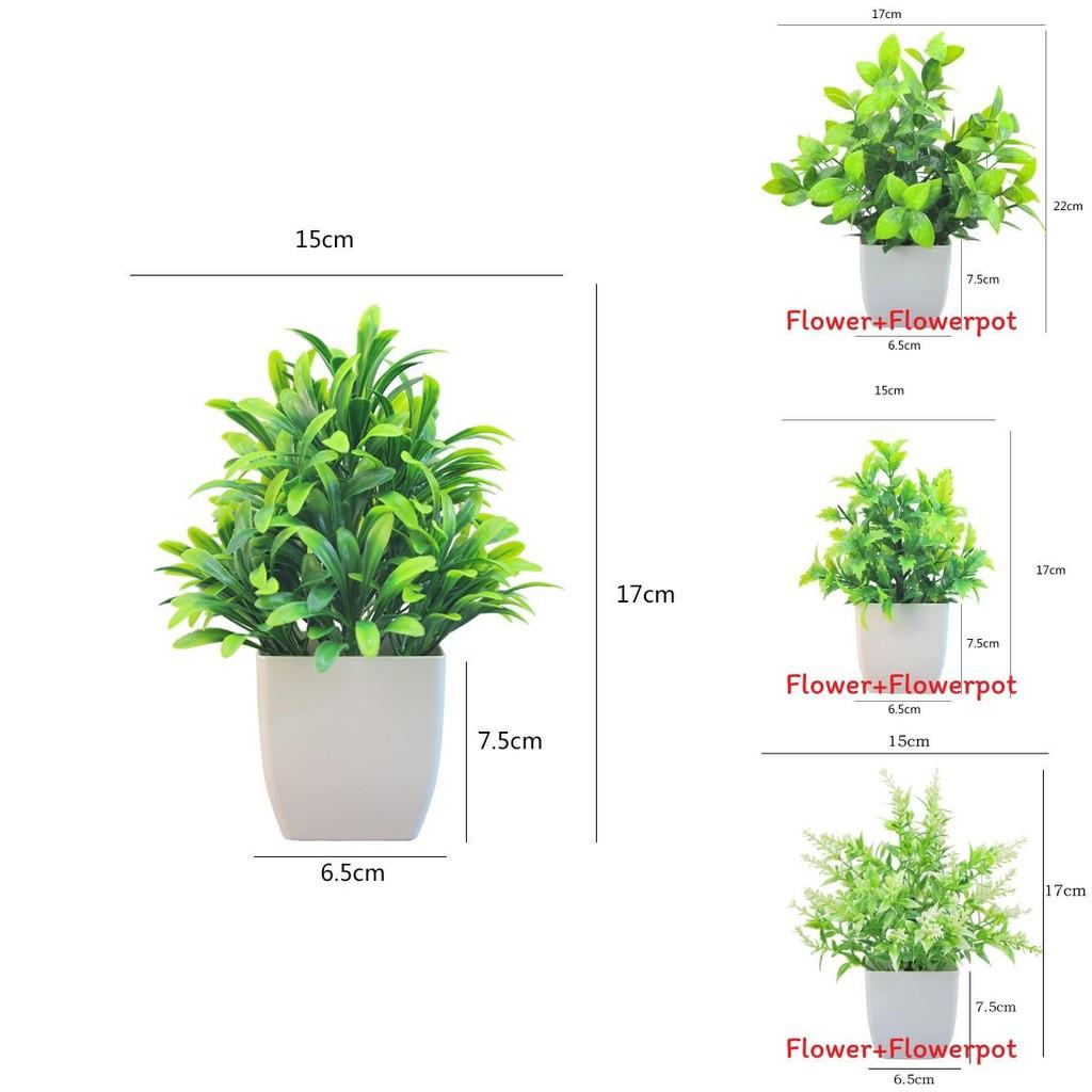 Eucalyptus Plastic Bonsai For Indoor Decoration And Office Space Enhancement