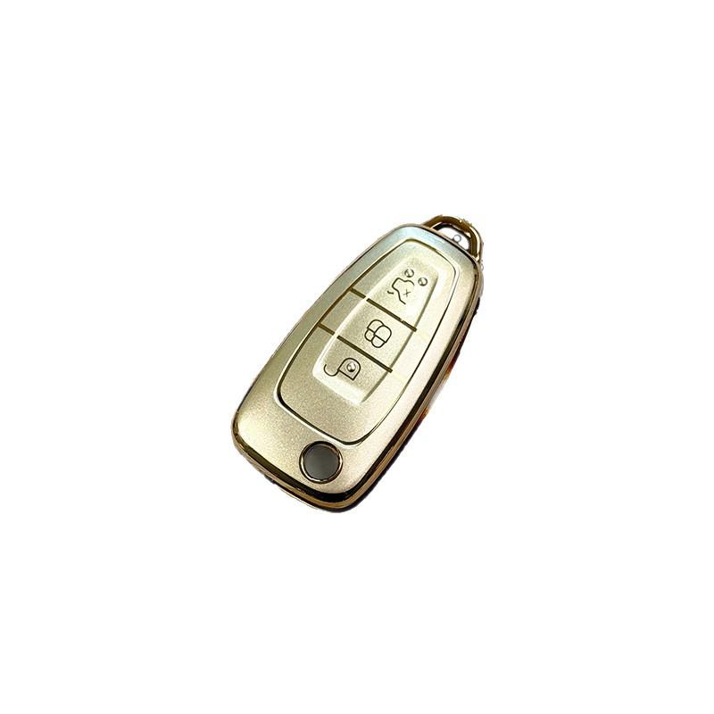High-End Protective Key Cover for Ford Mondeo, Edge, Explorer, and Focus