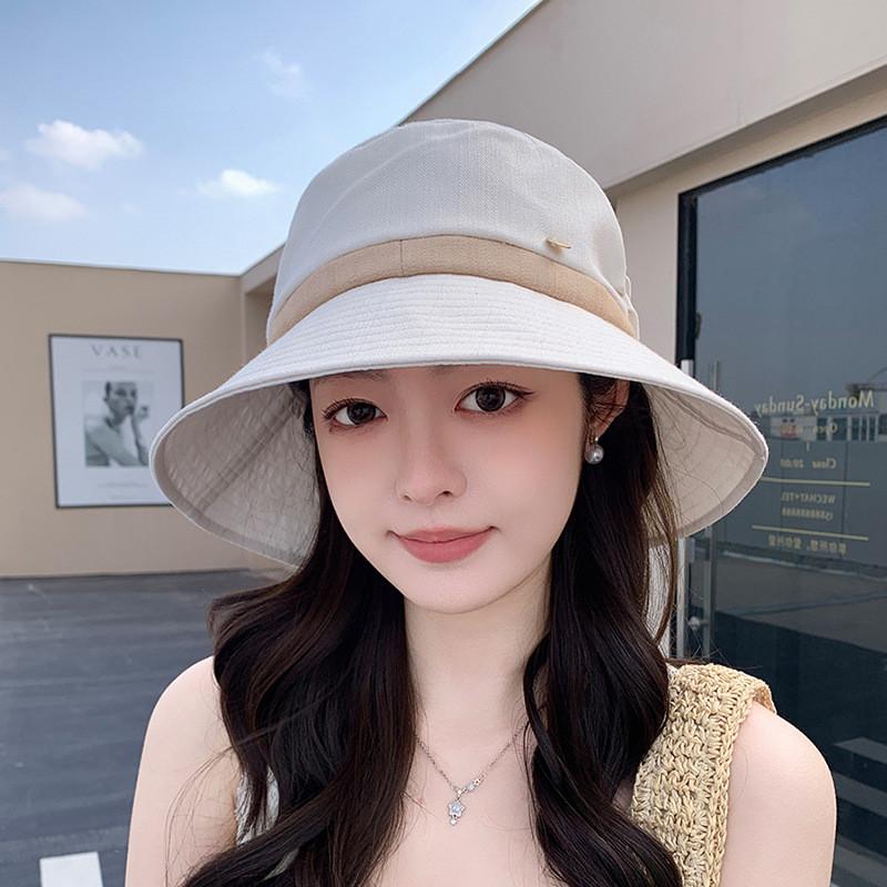 Sun Protection Fisherman Hat With Wide Brim For Summer Beach Vacation Sun Shade Fashion Accessory