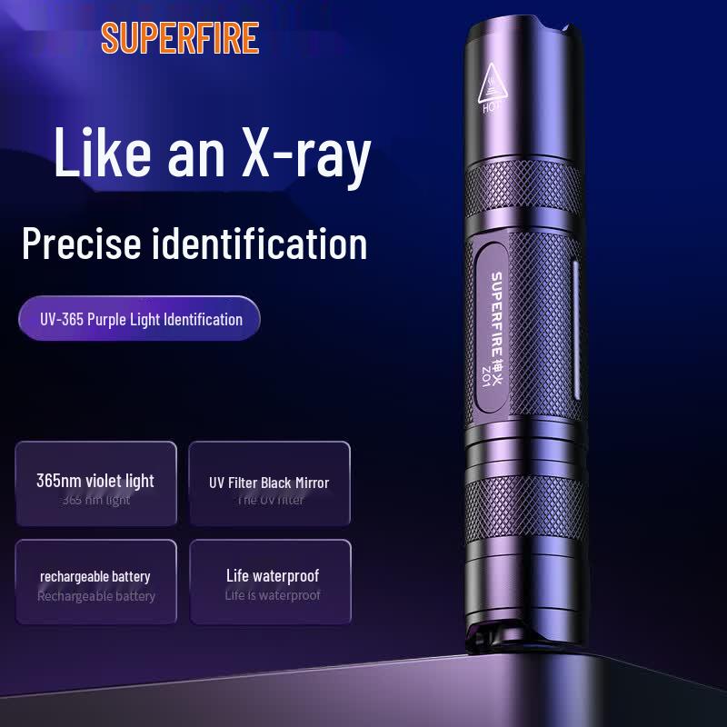 SupFire Z01 UV Detection Flashlight