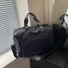 Zipper Large Capacity  Monochromatic  Versatile  Casual  Crossbody Bags  Soft  Commuter  Shoulder  Travel