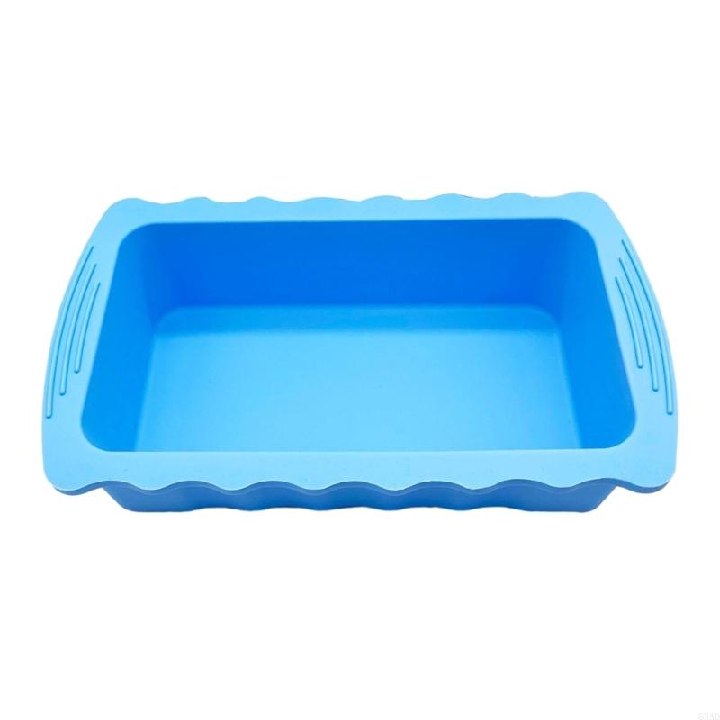 85AD Large Maker Rectangular Moulds Kitchen Flexible DIY Ice Tray