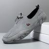Cross-Border Octopus Plus Size Men's Genuine Leather Low-Top Casual Bean Shoes
