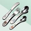 Cute Kids' 304 Stainless Steel Cutlery Set
