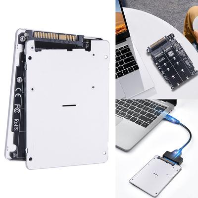 M.2 SSD auf U.2 Adapterkarte M.2 NVMe SATA-Bus NGFF SSD auf PCI-e U.2 Adapter PC-E3.0X4 mit Gehäuse für 2230/2242/2260/2280 SSD
