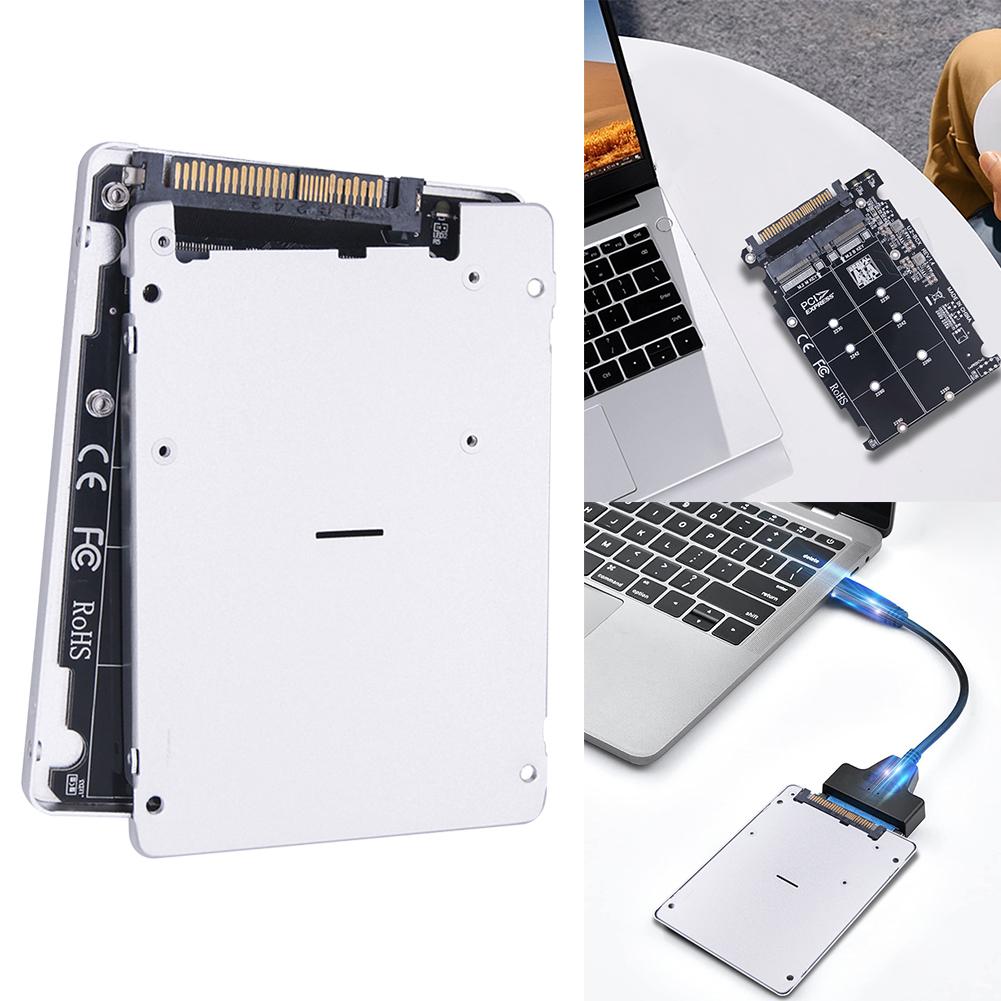 5-1SET M.2 SSD To U.2 Adapter Card M.2 NVMe SATA-Bus NGFF SSD To PCI-e U.2 Adapter with Case M.2 NVME SSD To U.2 SFF8639 Adapter