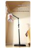 360° Rotating Floor-Standing Phone Stand for Live Streaming & Overhead Shots