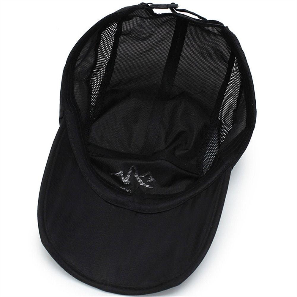 Foldable Baseball Mesh Caps Quick Dry Running Cap Unisex Climbing Hats  Camping Hiking
