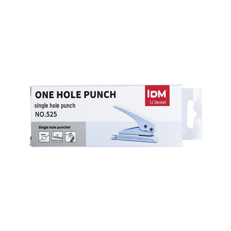 Perforator de hârtie A4 cu foi libere Macaron Color, gaură rotundă de 6 mm pentru bricolaj și studenți