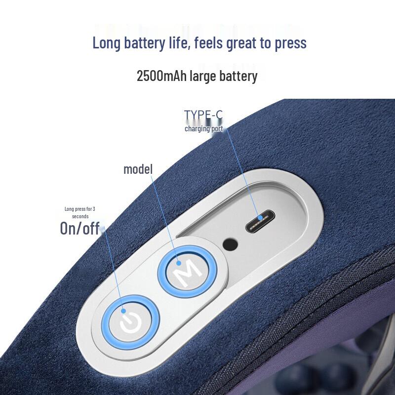 Dis 3D Kneading Neck and Shoulder Massager CN plug (adapter included)