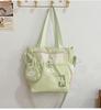 High-value Soft Girl Girl Backpack Small Ins Mini Small Bag Female College Student Spring Outing Two-piece Backpack