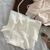 Exquisite Floral French Jacquard Lace-Trim Women's Cotton Panties - Skin-Friendly, Sexy, Hip-Wrapping