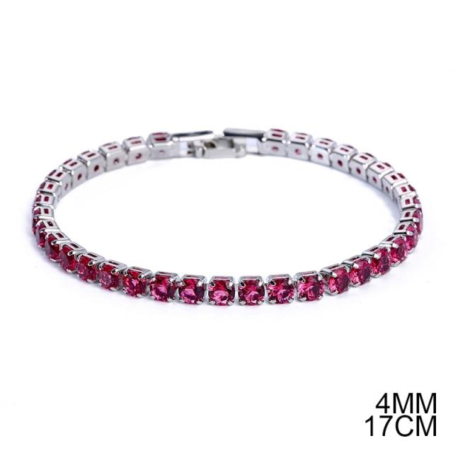 New Fashion Luxury 925 Sterling Silver Tennis Women's Bracelets Bangle for Women Christmas Gift Jewelry