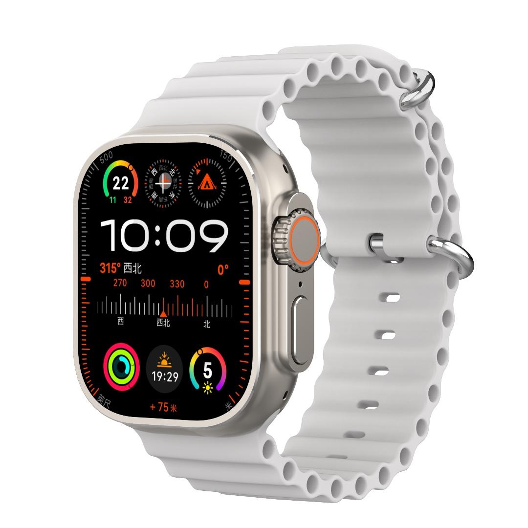 

Hello Watch 4+ Умные часы 2,04 дюйма OLED 2 ГБ ОЗУ 16 ГБ ПЗУ IP68 Водонепроницаемый LTE 4G Сеть Bluetooth 400 мАч Аккумулятор NFC Android Умные часы белый