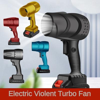Ventilator Turbo Electric Puternic cu Vânt de 25000 RPM Ventilator Jet Portabil Wireless de Uz Casnic Ventilator de Suflat cu Pale de Putere Mare Îndepărtare Praf