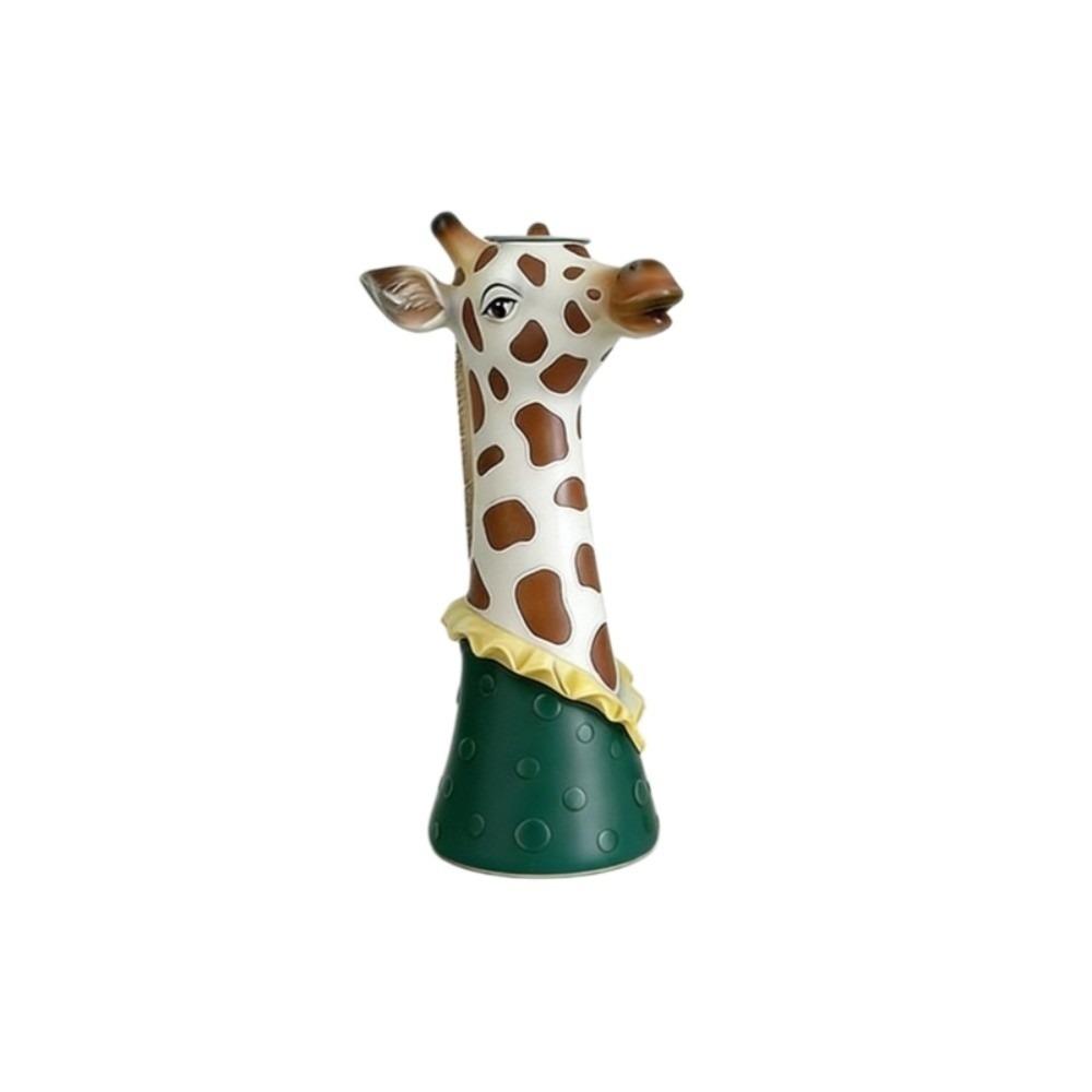Floral Arrangement Art Vase Vinyl Giraffe Vase Creative Animal Vase Living Room Decor Style 1
