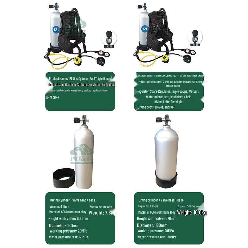 ShaChangBing Scuba & Emergency Rescue Diving Gear