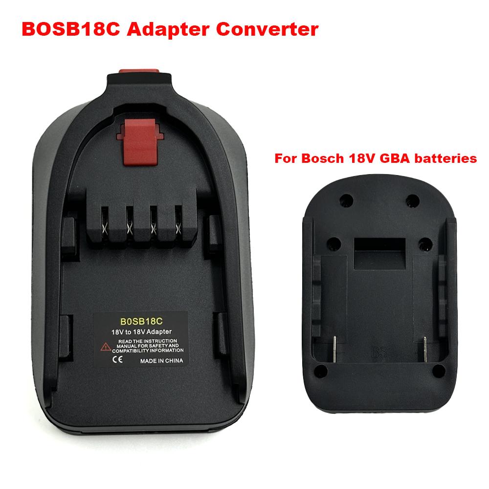 Для аккумулятора Bosch 18V GBA Адаптер BOSB18C Преобразователь Использовать Для 18V Литий-ионного аккумулятора BAT618 На Домашнем Литиевом Электроинструменте BOSB18C Adapter
