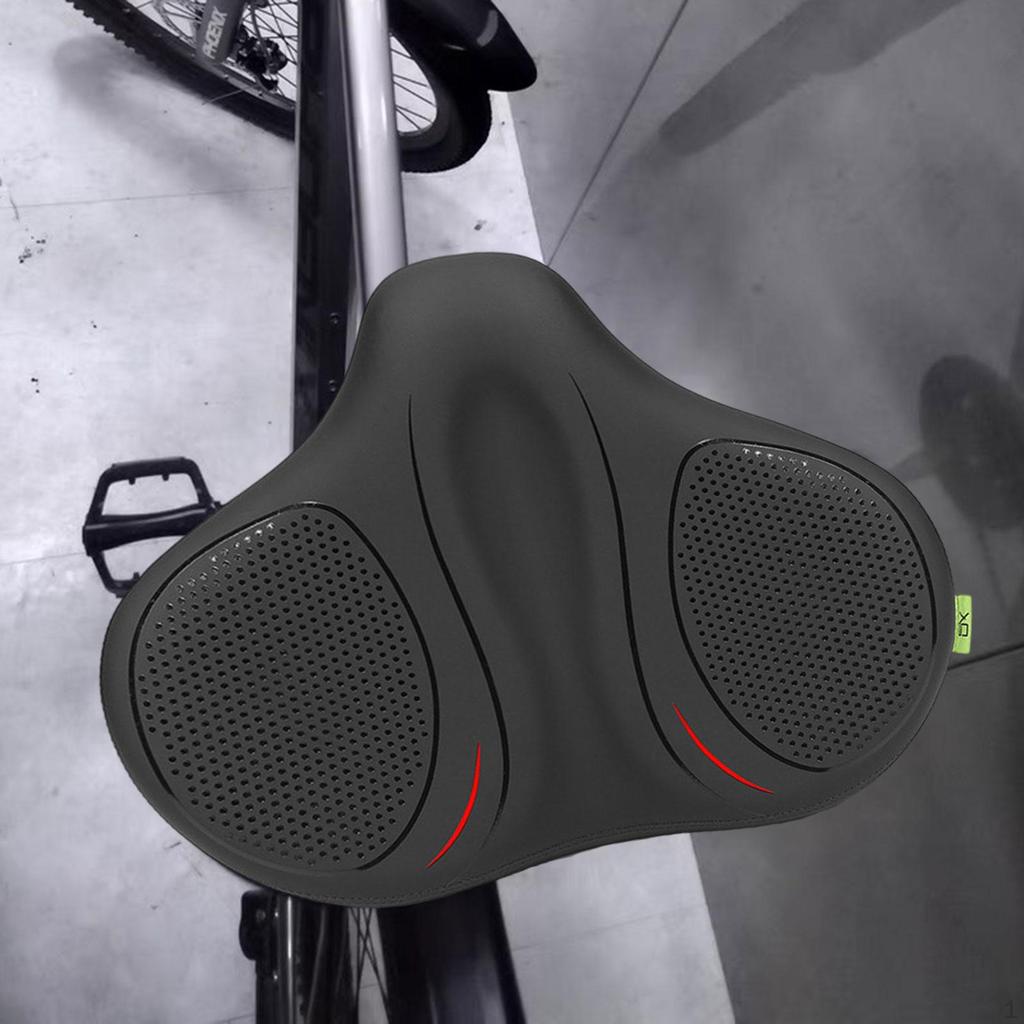 Poduszka na siodełko rowerowe Siodło rowerowe Wygodne Amortyzujące Szerokie Antypoślizgowe Wymienne Solidne dla Mężczyzn Kobiet