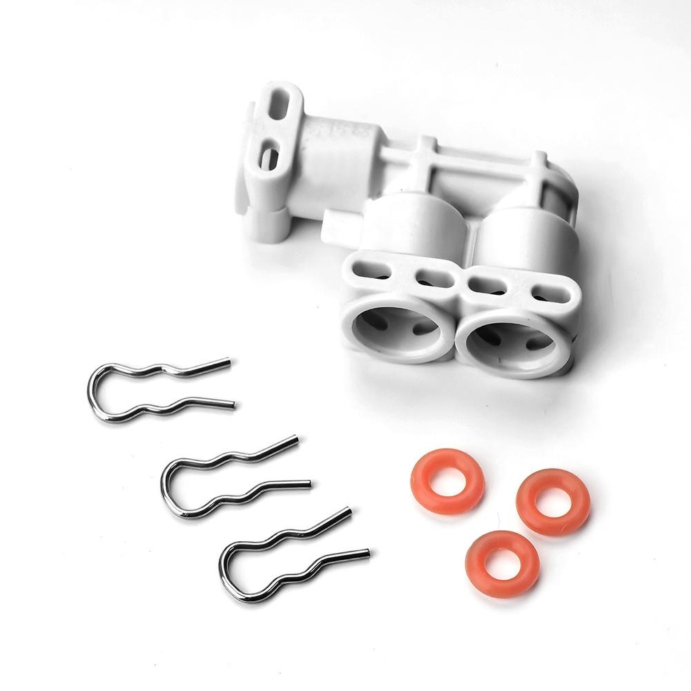 

Набор F-разъемов с силиконовыми уплотнителями и обжимными кольцами для ремонта и обслуживания кофемашин, белый, 5 разъемов