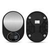 Digital Kitchen Scale Stainless Steel Electric Kitchen Food Scale High-precision Baking Scale LCD Backlight Display