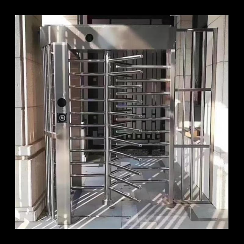 NHZHIW Full-Height Turnstile Access Control Gate CN plug (adapter included)