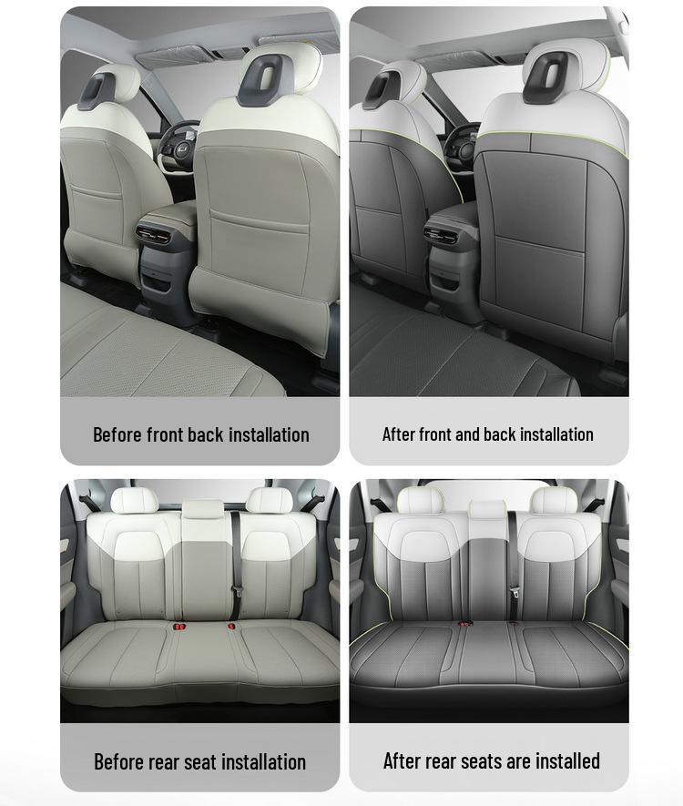 Breathable, perforated car seat covers for the 2025 Bestune Yueyi 03.