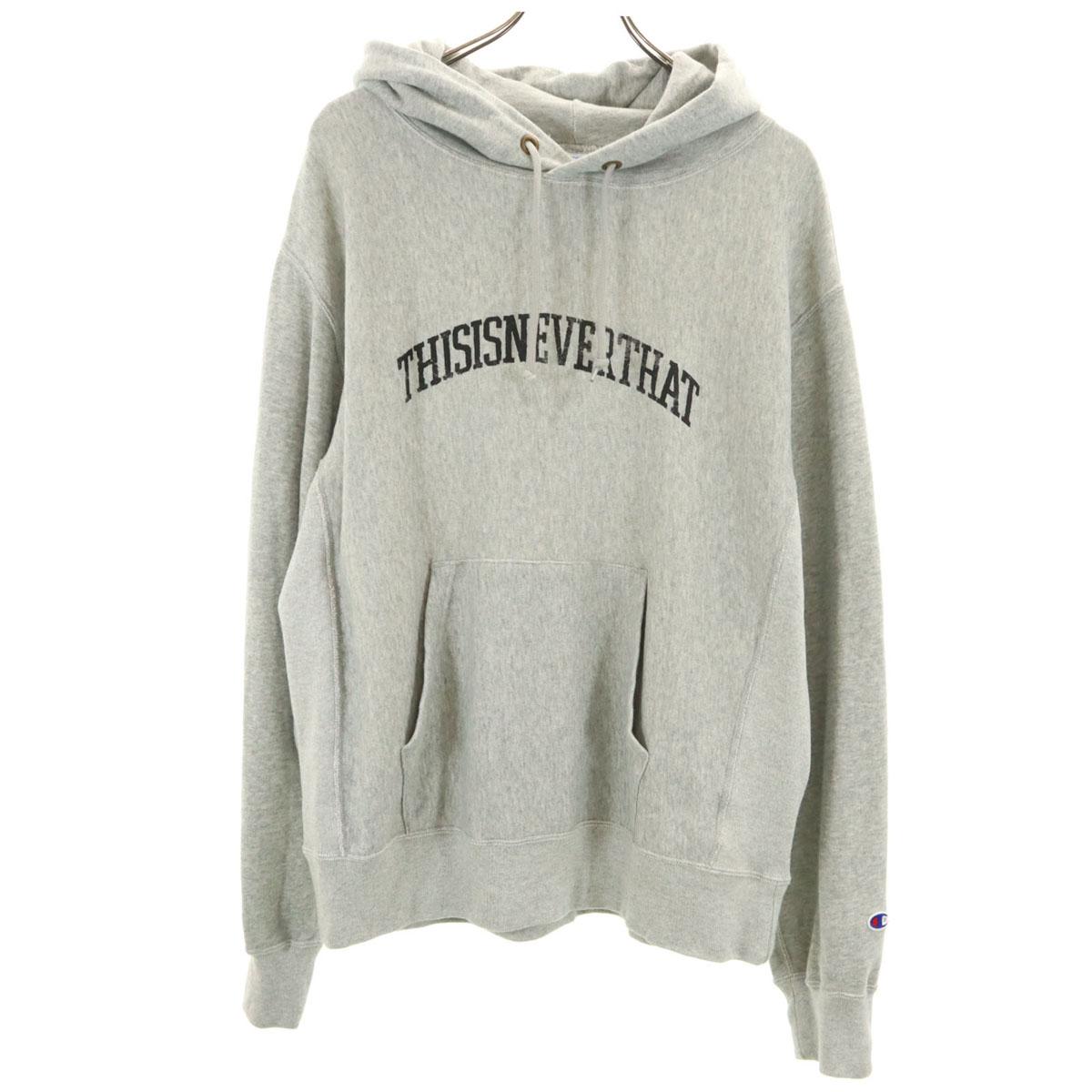 

Champion This Is Never That Толстовки с длинным рукавом Reverse weave M серый Мужские Б/У